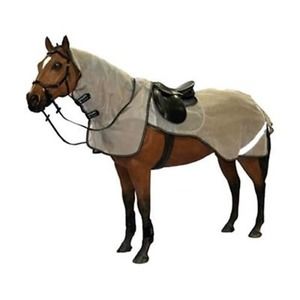Horeware Rambo Fly Rider No Vamoose Fly Sheet w/ UV Protection White 63"